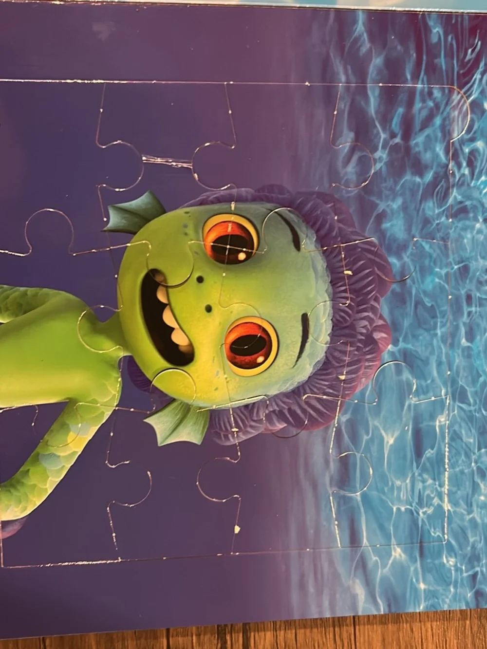 Luca My First Puzzle Book - Green Character Puzzle